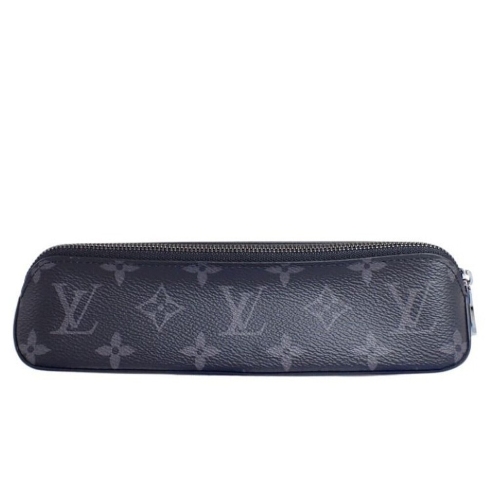 LOUIS VUITTON Louis Vuitton Pen Case Trousse Elisabeth GI0199 Black Monogram ...